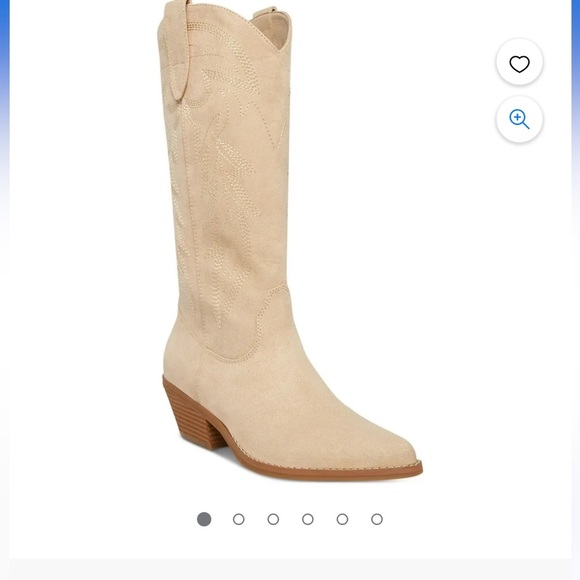 Madden Girl Shoes - Madden girl Redford sand colored cowboy boots size 8.5